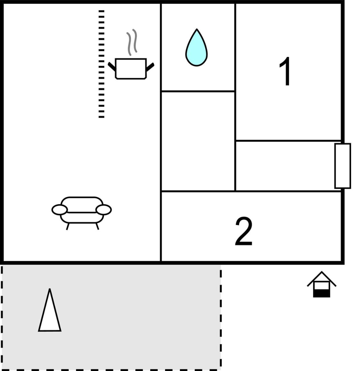 Nice Home In Jezera With Wifi 외부 사진